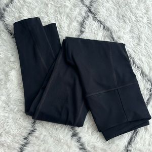 Girlfriend collective black leggings, size S